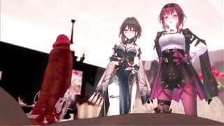 3D原神 NTR偷晴射交派对~1