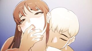 中午在海滩上的秘密约会